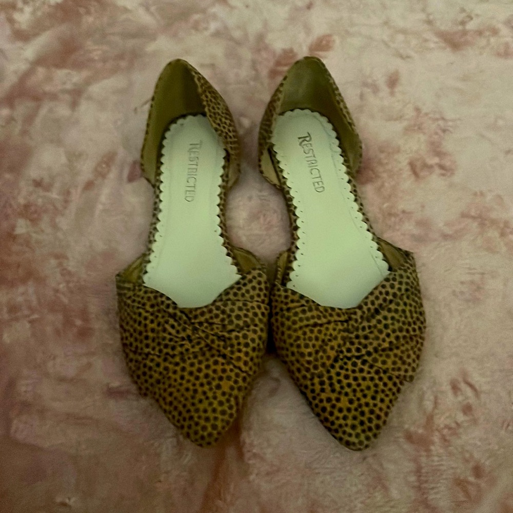 Cheetah Flats Size 9